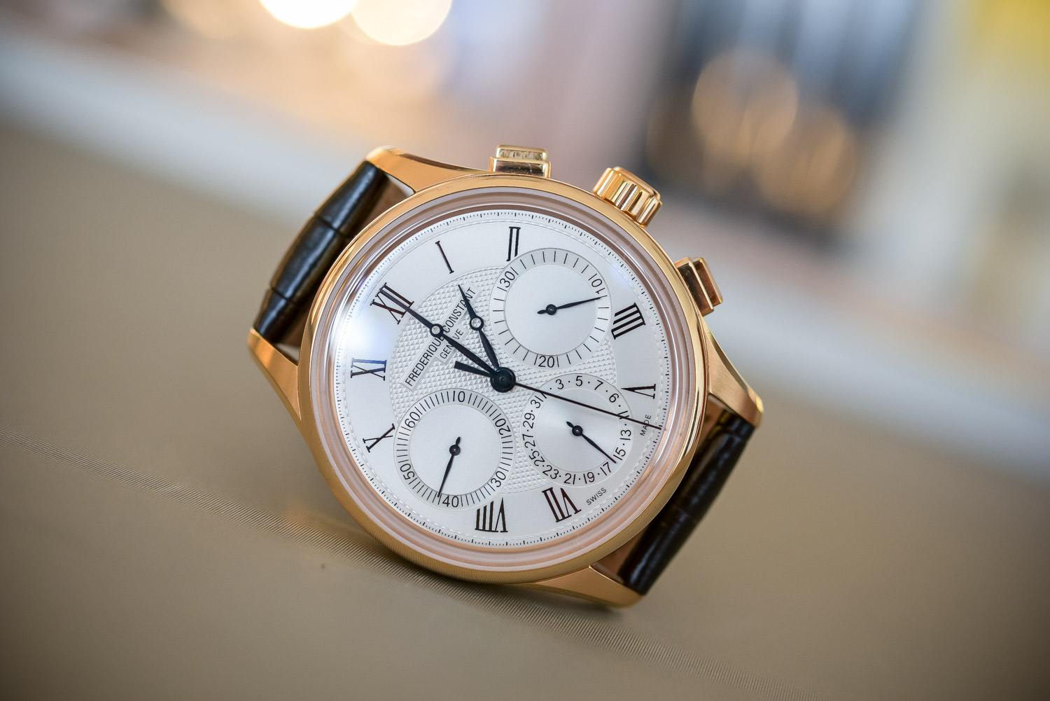 Frederique Constant Flyback Chronograph Manufacture - Baselworld 2017