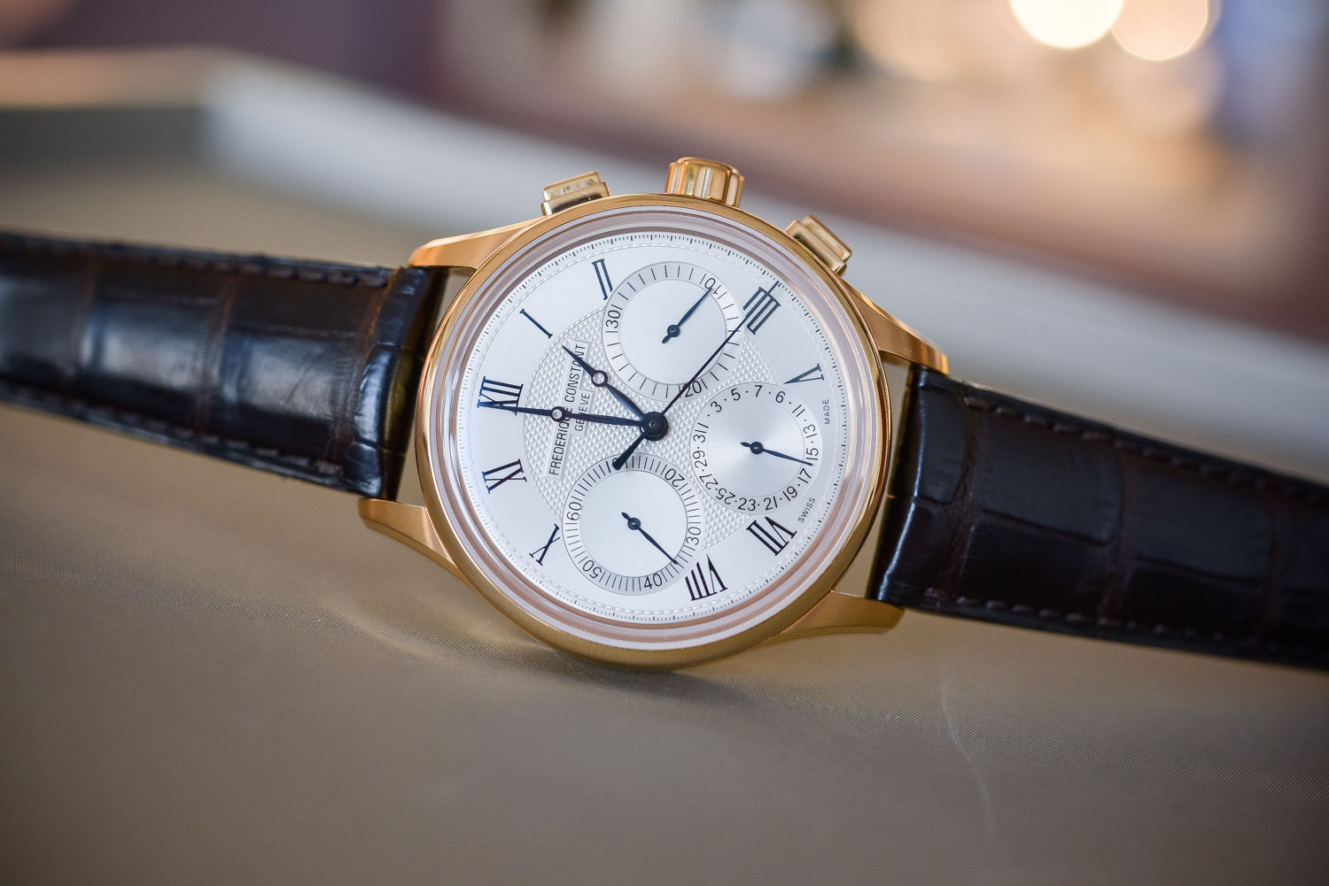 Frederique Constant Flyback Chronograph Manufacture - Baselworld 2017