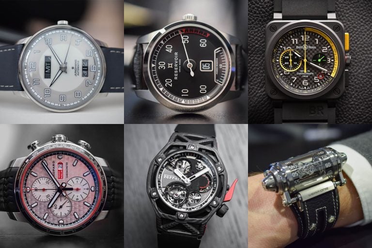 6 car-inspired watches baselworld 2017