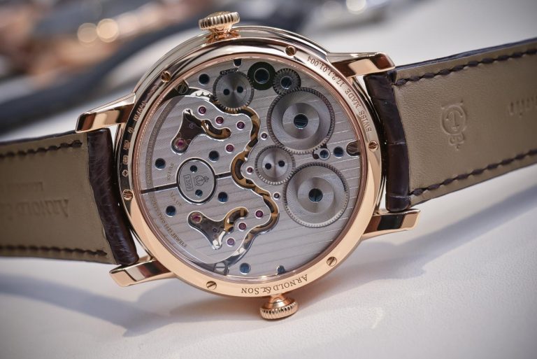 Arnold & Son DBG Skeleton Dual-Time - Baselworld 2017 Hands-On (Specs ...