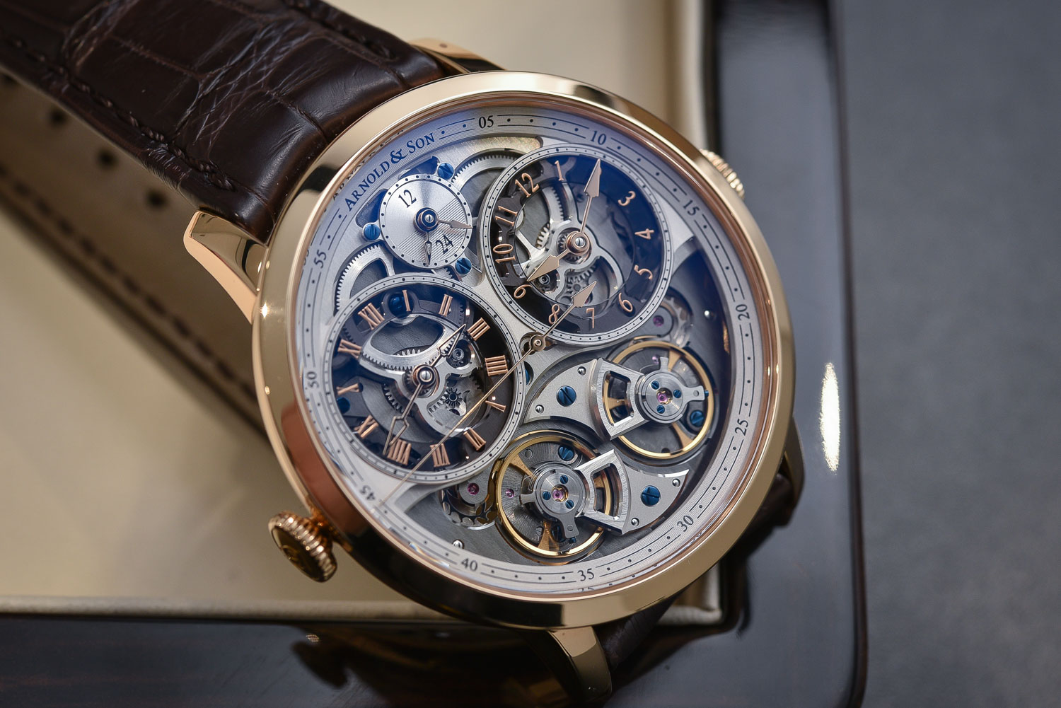Arnold And Son DBG Skeleton Dual-Time