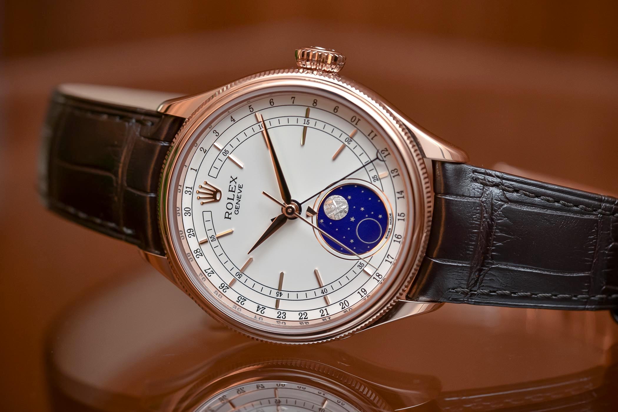 Rolex cellini shop moonphase pris