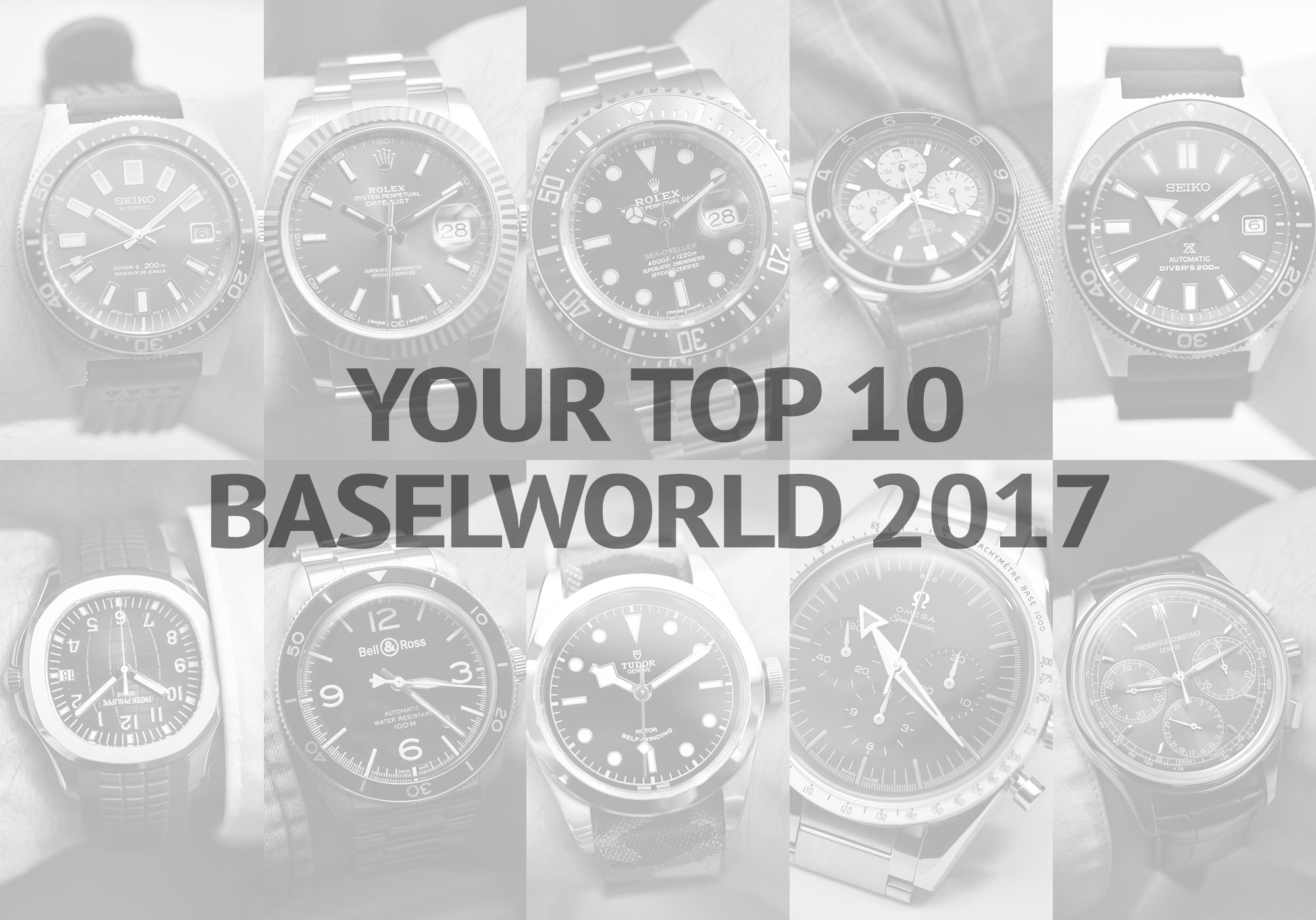 Top 10 Baselworld 2017 readers