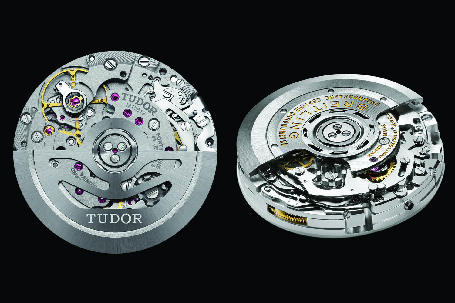 Tudor MT5813 - Breitling B01 Chronograph movement