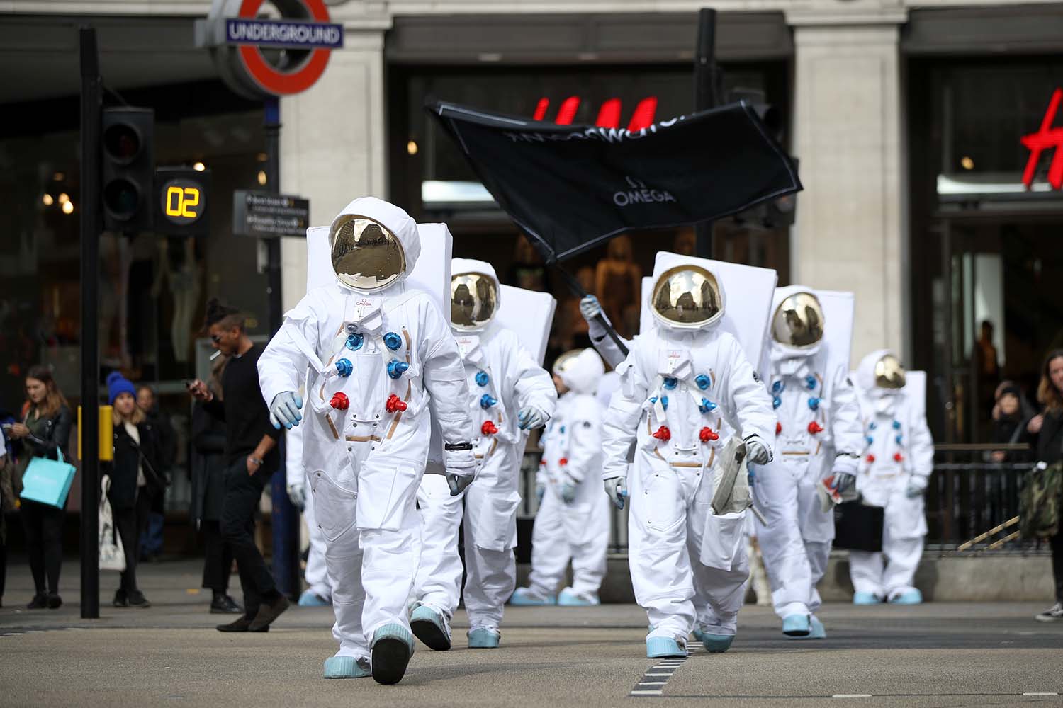 Astronauts on the loose in London