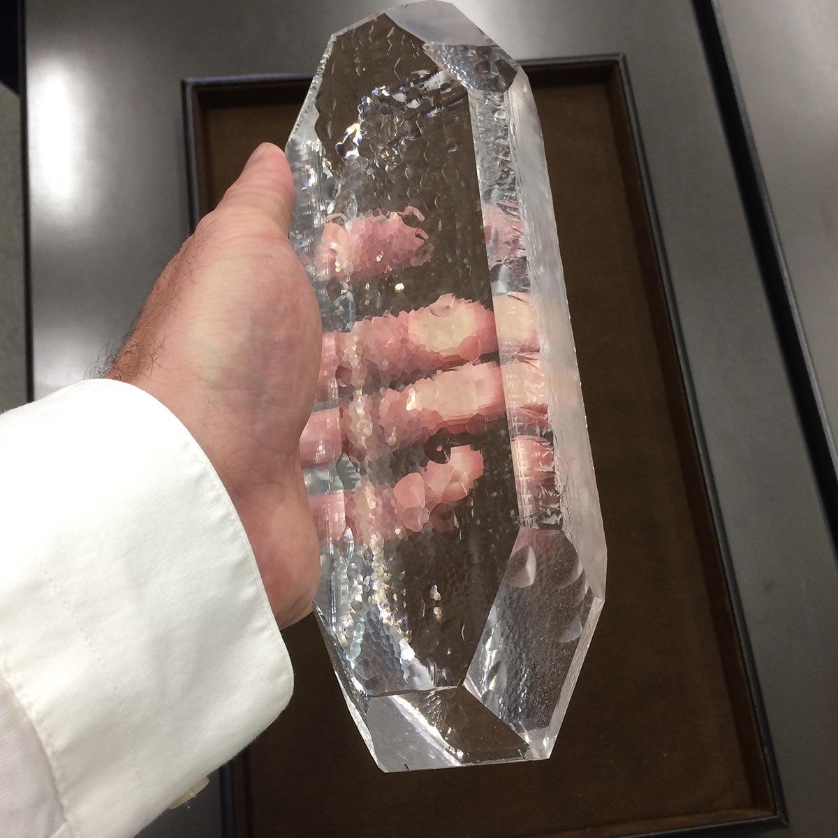 Seiko Quartz Crystal in my hands