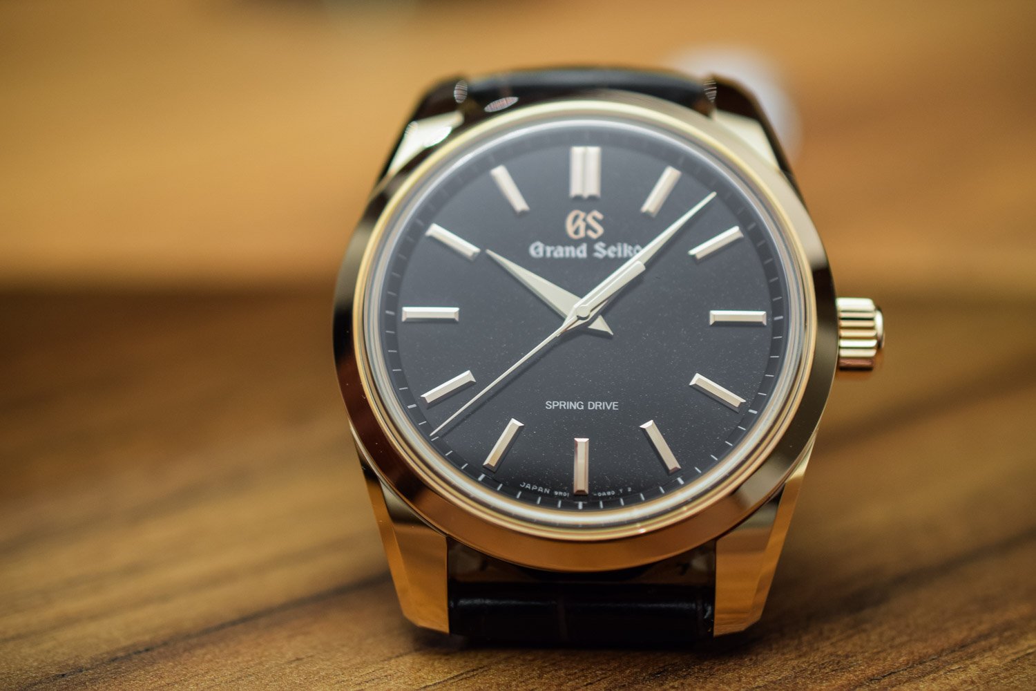 Review - Grand Seiko Spring Drive 8-Day Rose Gold Sparkling Black Dial Ref.  SBGD202 (Specs & Price)