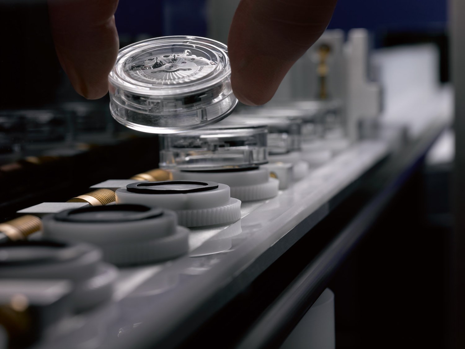 Omega Co-Axial Master Chronometer production line