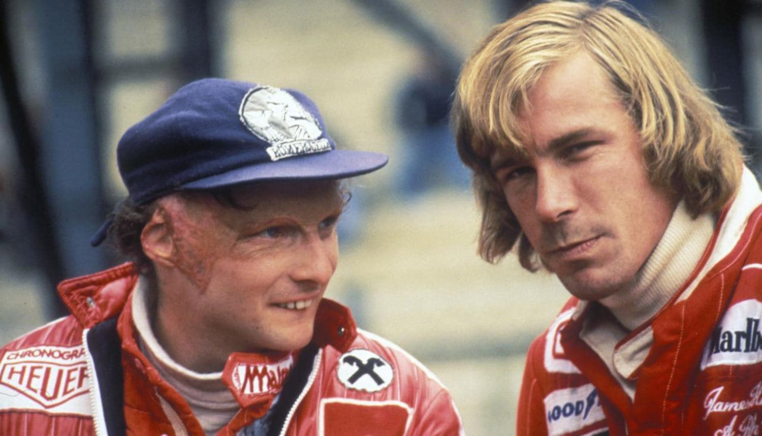1976_Formula_1_James_Hunt_Niki_Lauda_Rivalry_and_Comradery_at_the_same_time