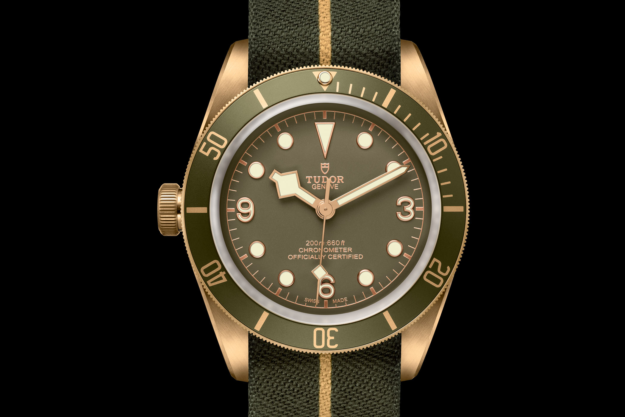 Tudor Black Bay Bronze One LHD khaki green dial - Only Watch 2017