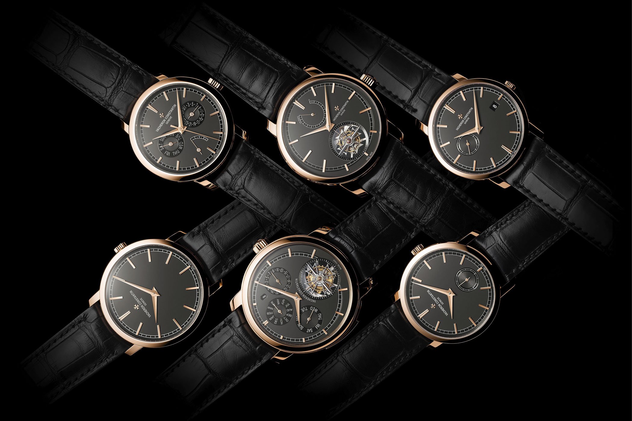 Vacheron Constantin Traditionnelle slate grey pink gold collection