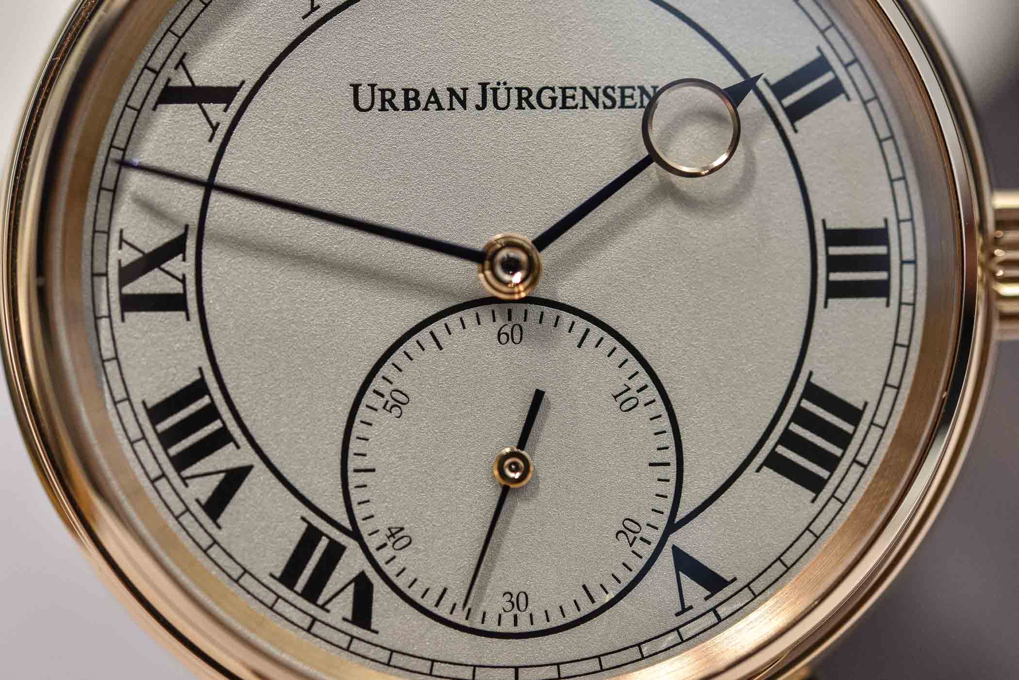 Urban Jurgensen reference 1142 Grenage dial