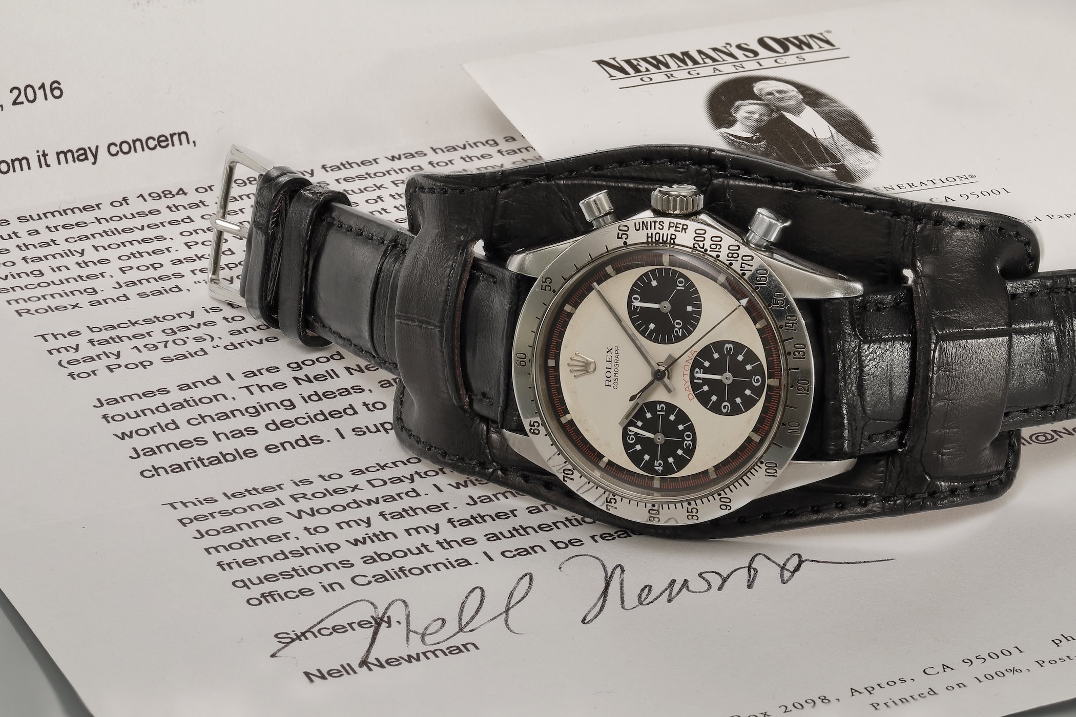 Paul Newman's Paul Newman Daytona Rolex - phillips Auction