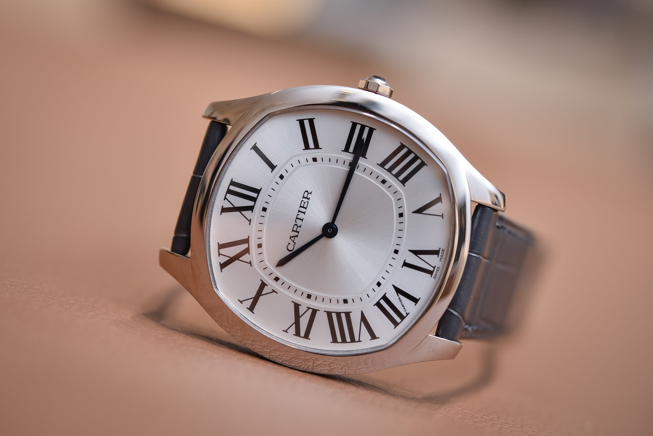 Buying Guide Cushion Watches - Cartier Drive Extra-Flat