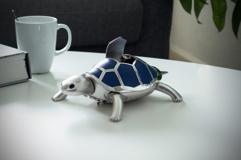 Mb&F Kelys and Chirp - mechanical walking turtle with singing bird - Pre-SIHH 2018