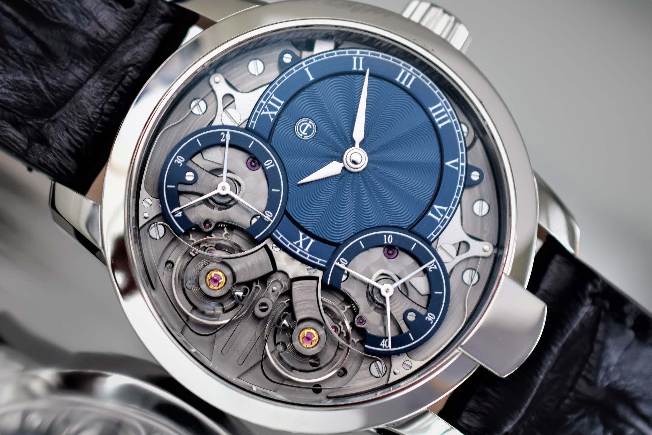 Armin Strom Mirrored Force Resonance Guilloche Dials by Voutilainen