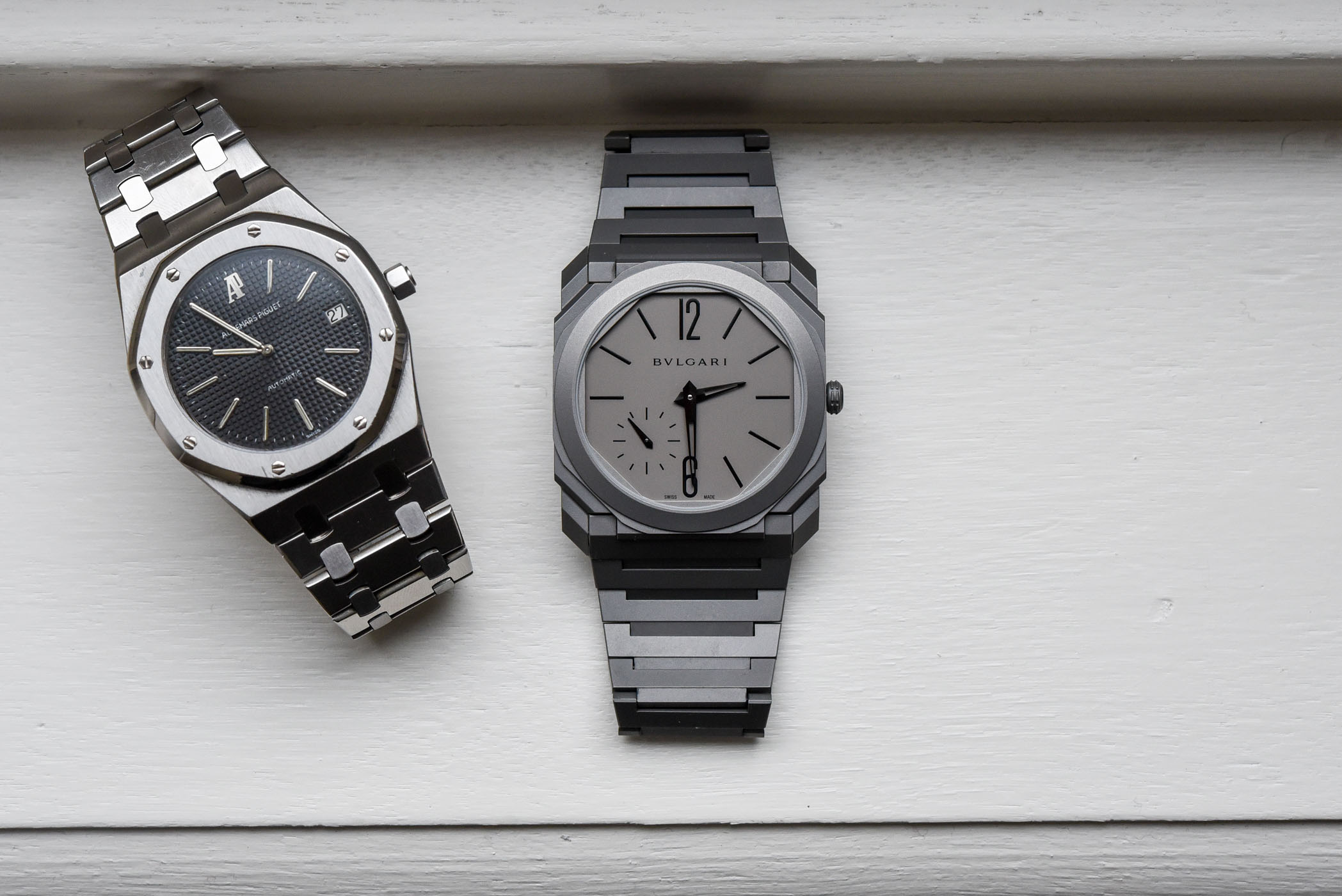 Review - Bulgari Octo Finissimo Automatic vs. the Audemars Piguet Royal Oak  ref. 5402ST