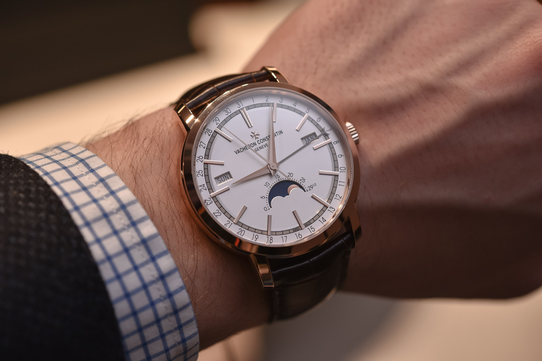 Vacheron Constantin Traditionelle Complete Calendar now in Pink Gold - SIHH  2018 Hands-On (Specs & Price)
