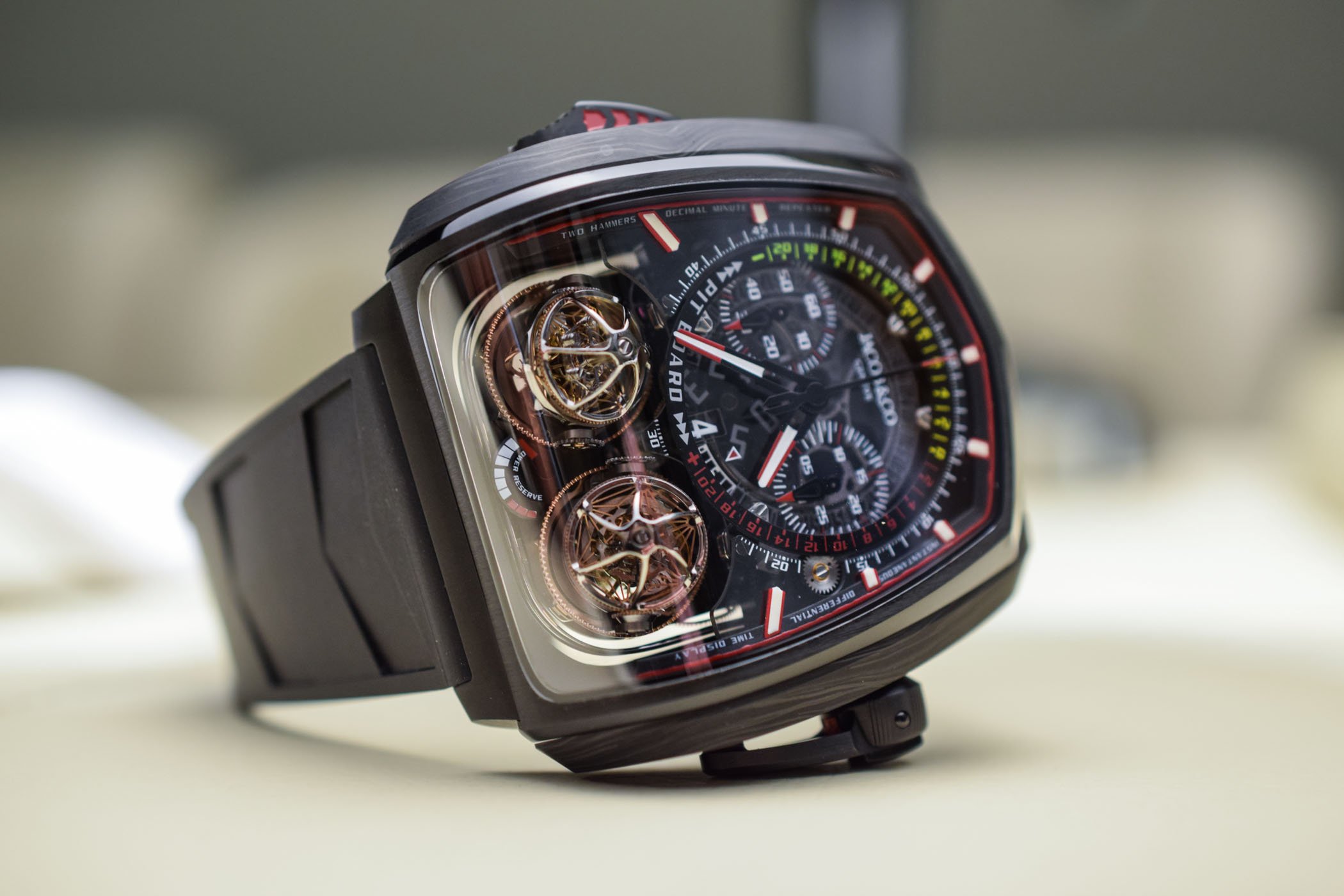 Baselworld 2018 Jacob Co. Twin Turbo Furious Live Photos