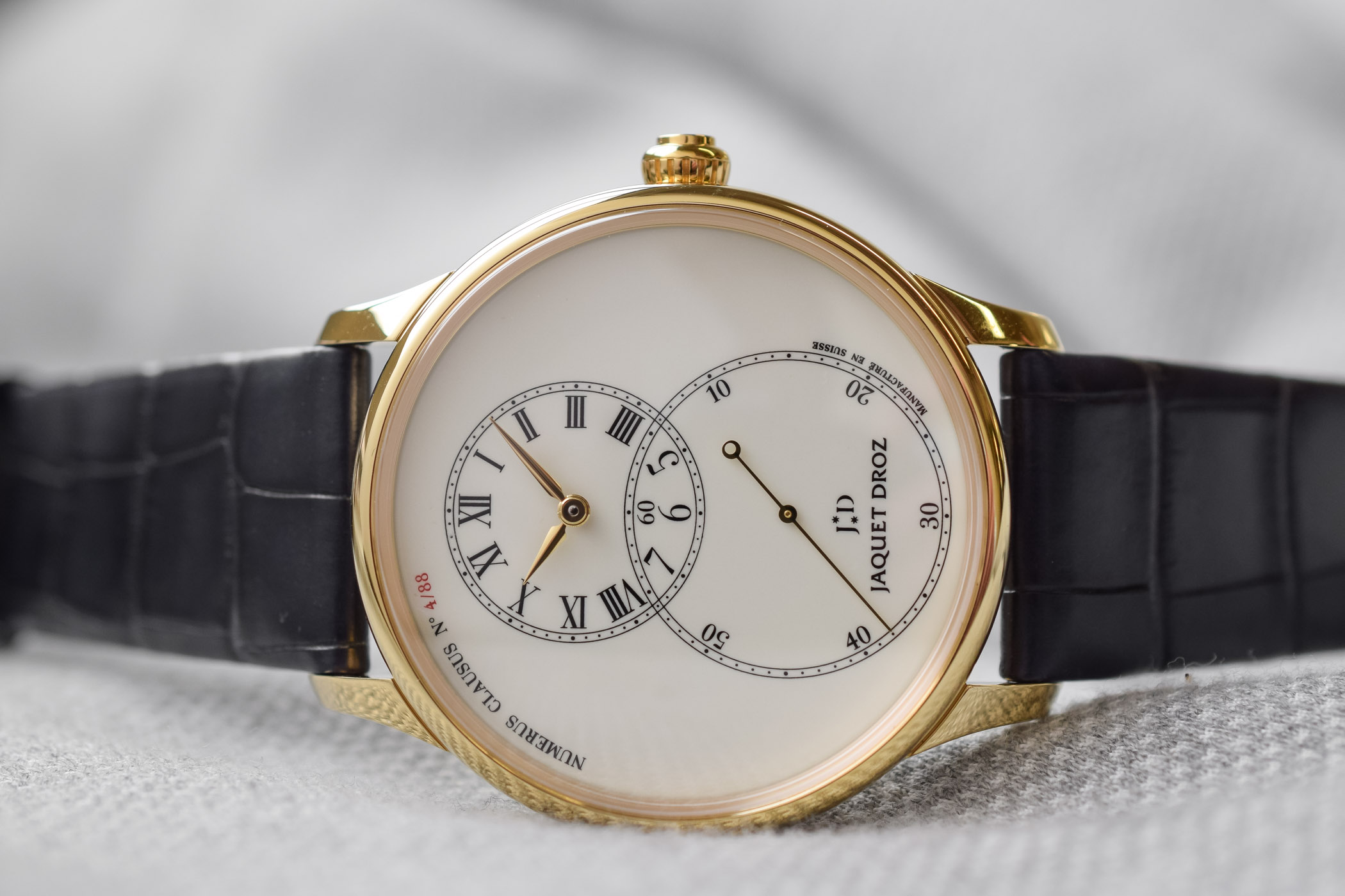Jaquet Droz Grande Second Tribute Yellow Gold - Baselworld 2018