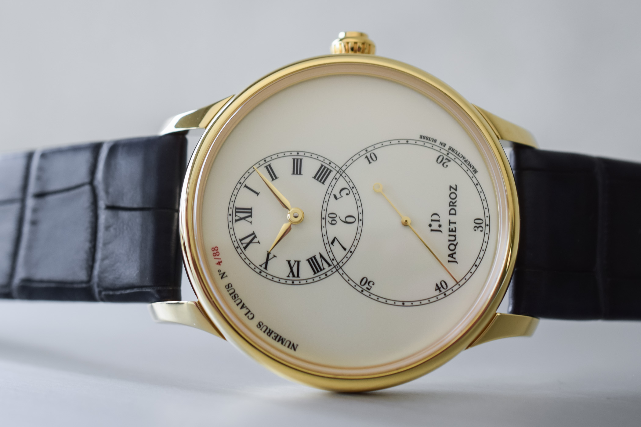 Jaquet Droz Grande Second Tribute Yellow Gold - Baselworld 2018
