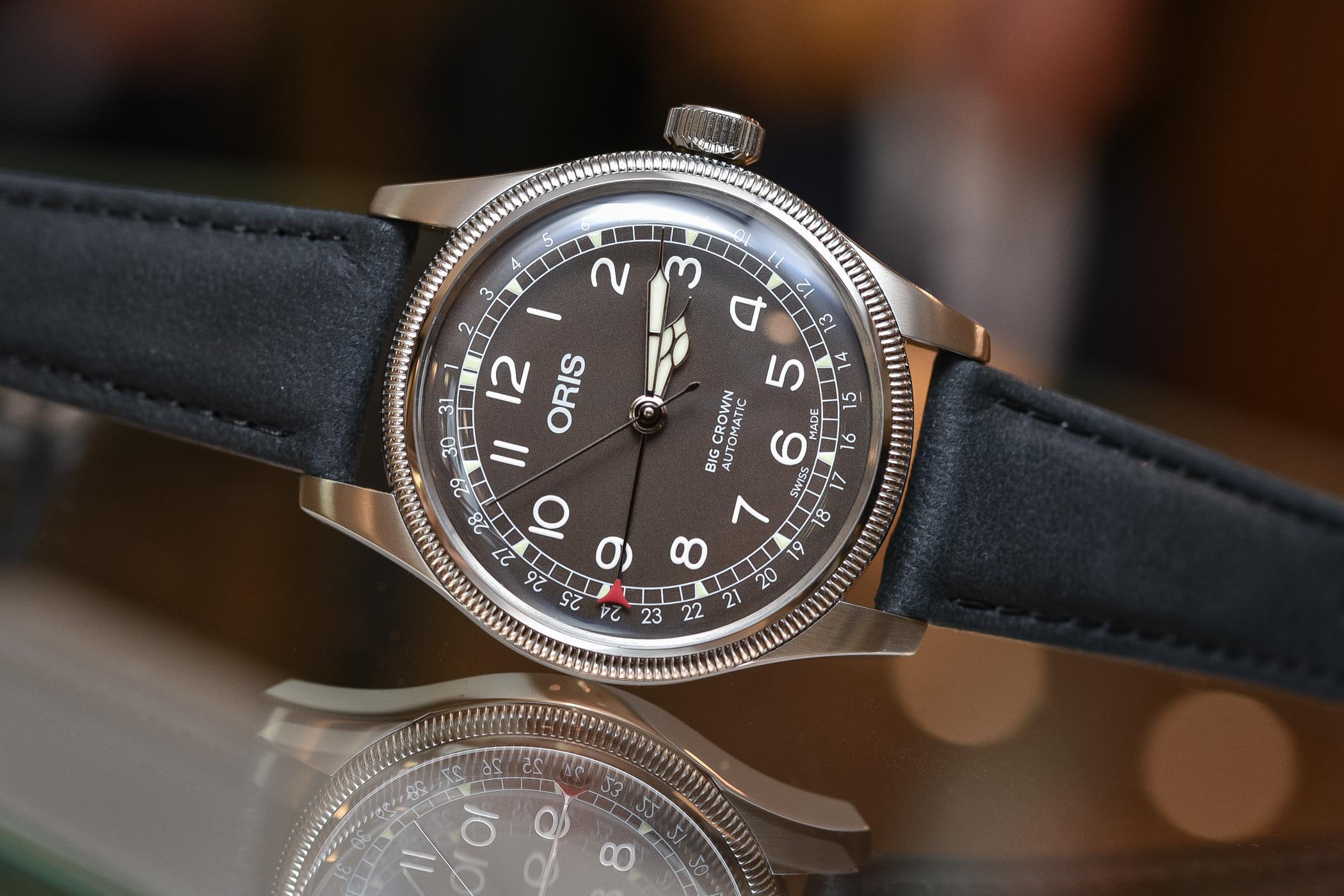 Oris Big Crown Pointer Date Steel - Affordable Watches Baselworld 2018