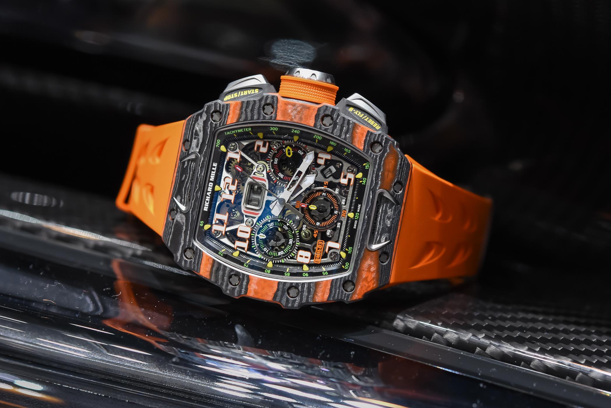 masker residu Los Hands-On - Richard Mille RM 11-03 McLaren Automatic Flyback Chronograph  (Live Photos, Specs & Price)