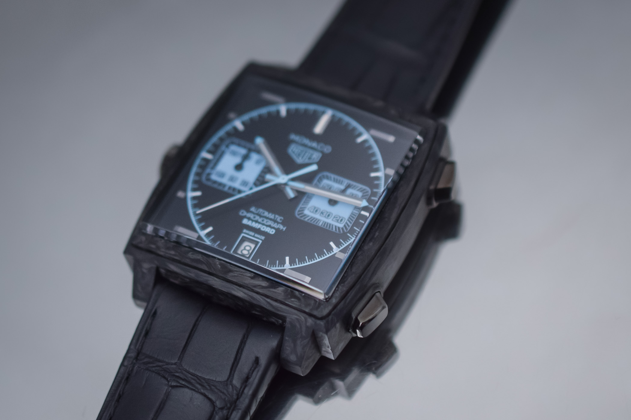 TAG Heuer Monaco Carbon Bamford Watch Department - Baselworld 2018