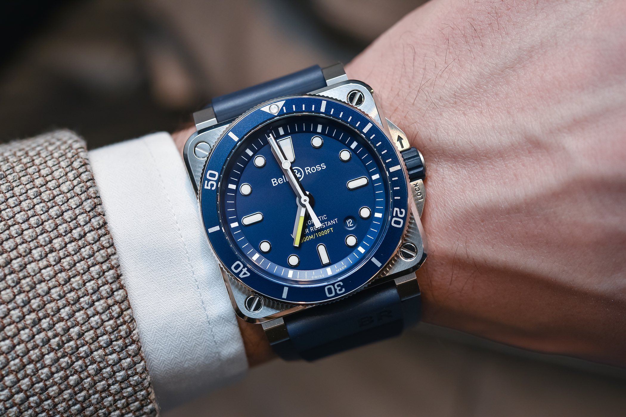 Bell and Ross BR-03-92 Diver Blue - Baselworld 2018