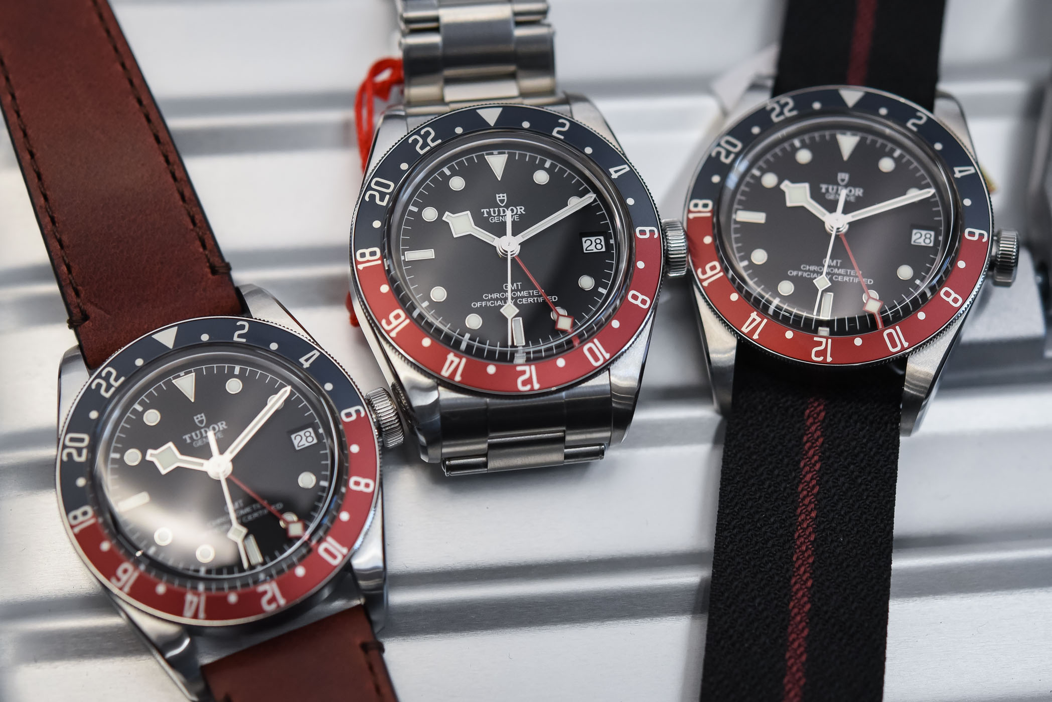 Best GMT Travellers watches Baselworld 2018 - Tudor Black Bay GMT Pepsi 79830RB