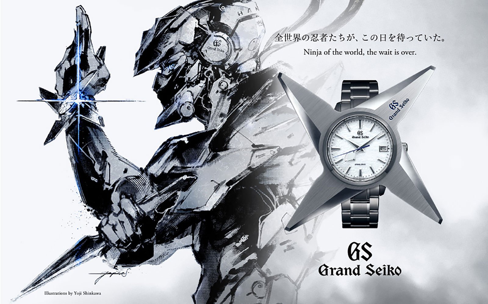 Grand Seiko SBGA211G Spring Drive 'Shuriken' Edition for Ninja's -  Monochrome Watches