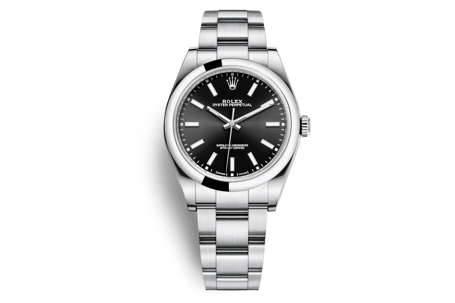 Rolex Oyster Perpetual 39 ref 114300 Black Dial