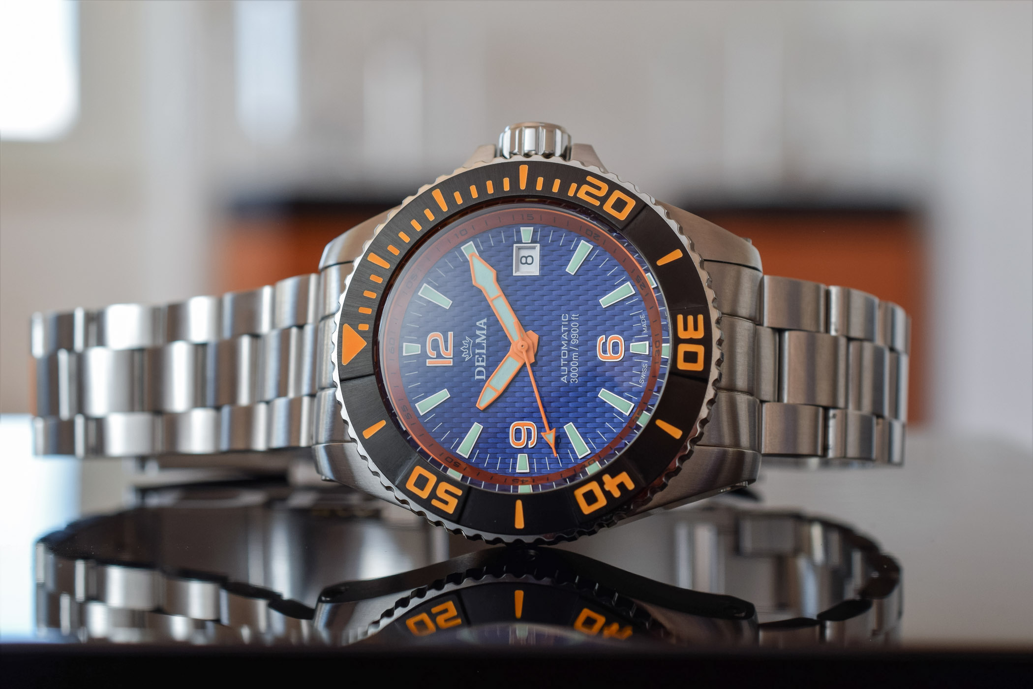 Delma Blue Shark II 3000m Dive Watch