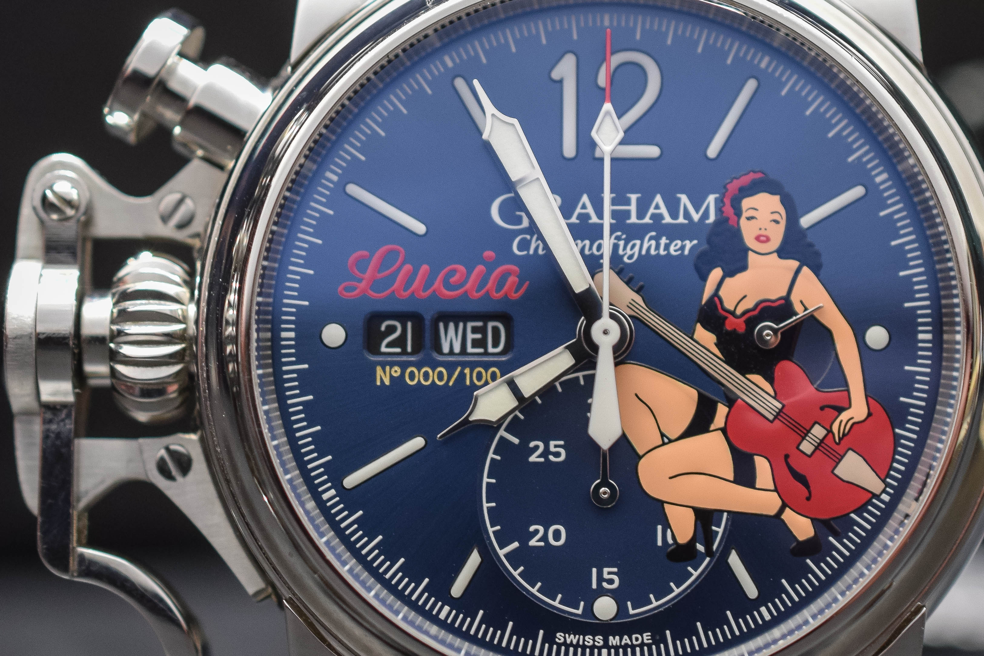 Graham Chronofighter Nose Art Limited Editions 2018