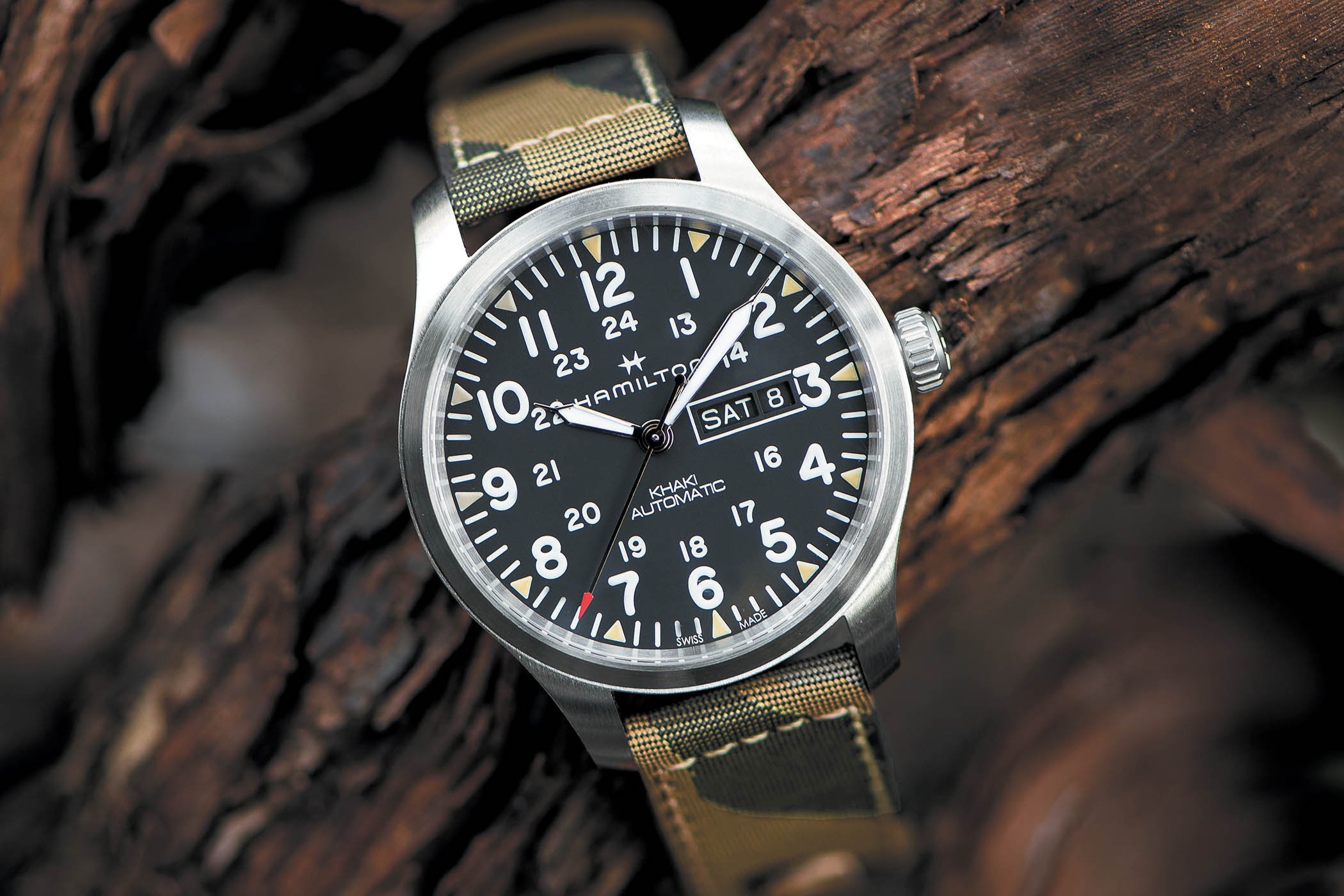 Introducing - Hamilton Khaki Field Day-Date 42mm “Camouflage