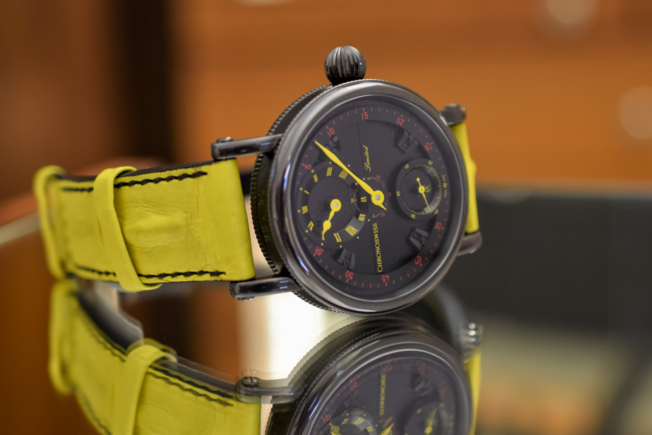 Chronoswiss Flying Grand Regulator Limited Editions Red and Yellow