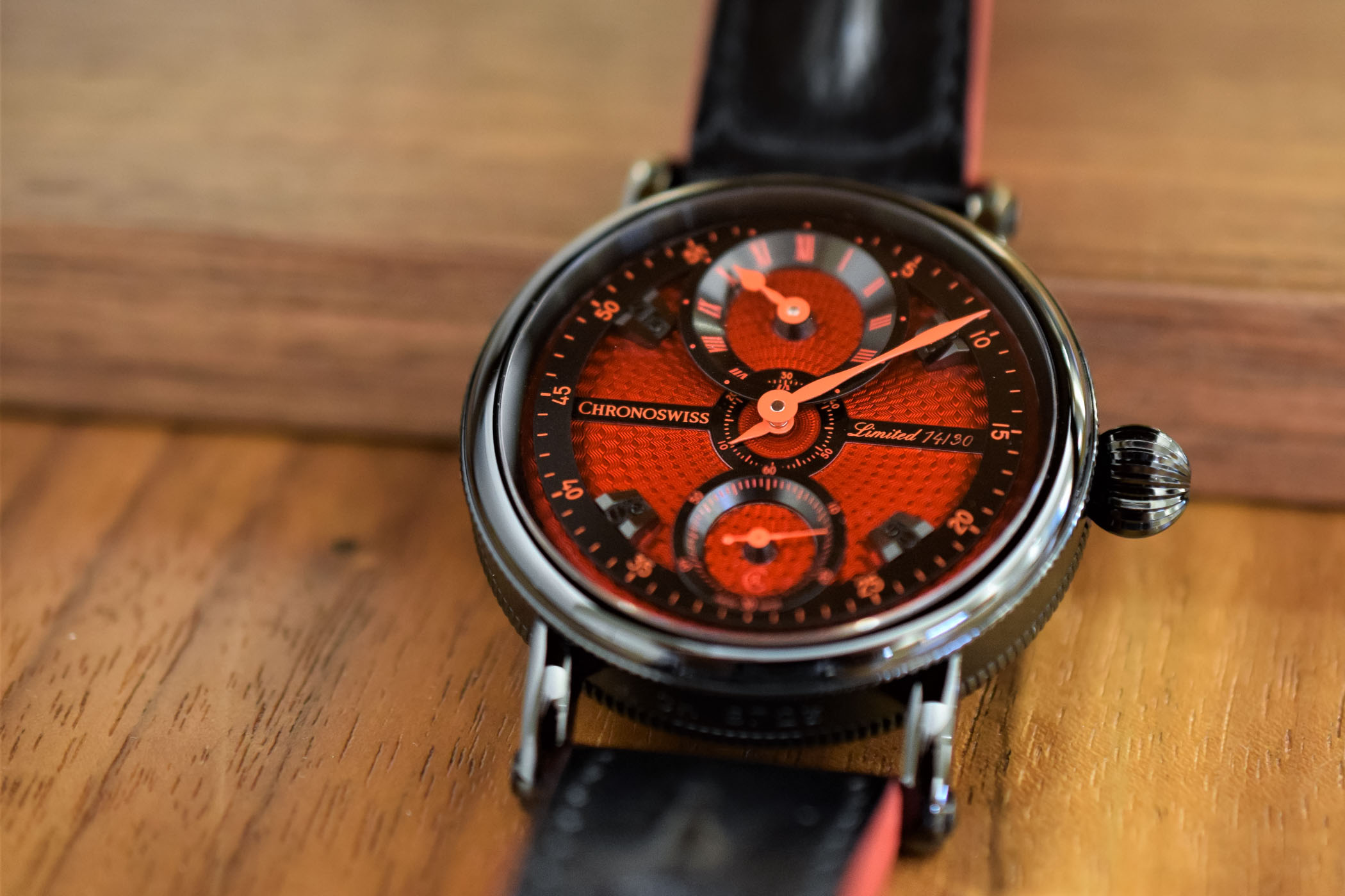 Chronoswiss Flying Grand Regulator Limited Editions Red and Yellow