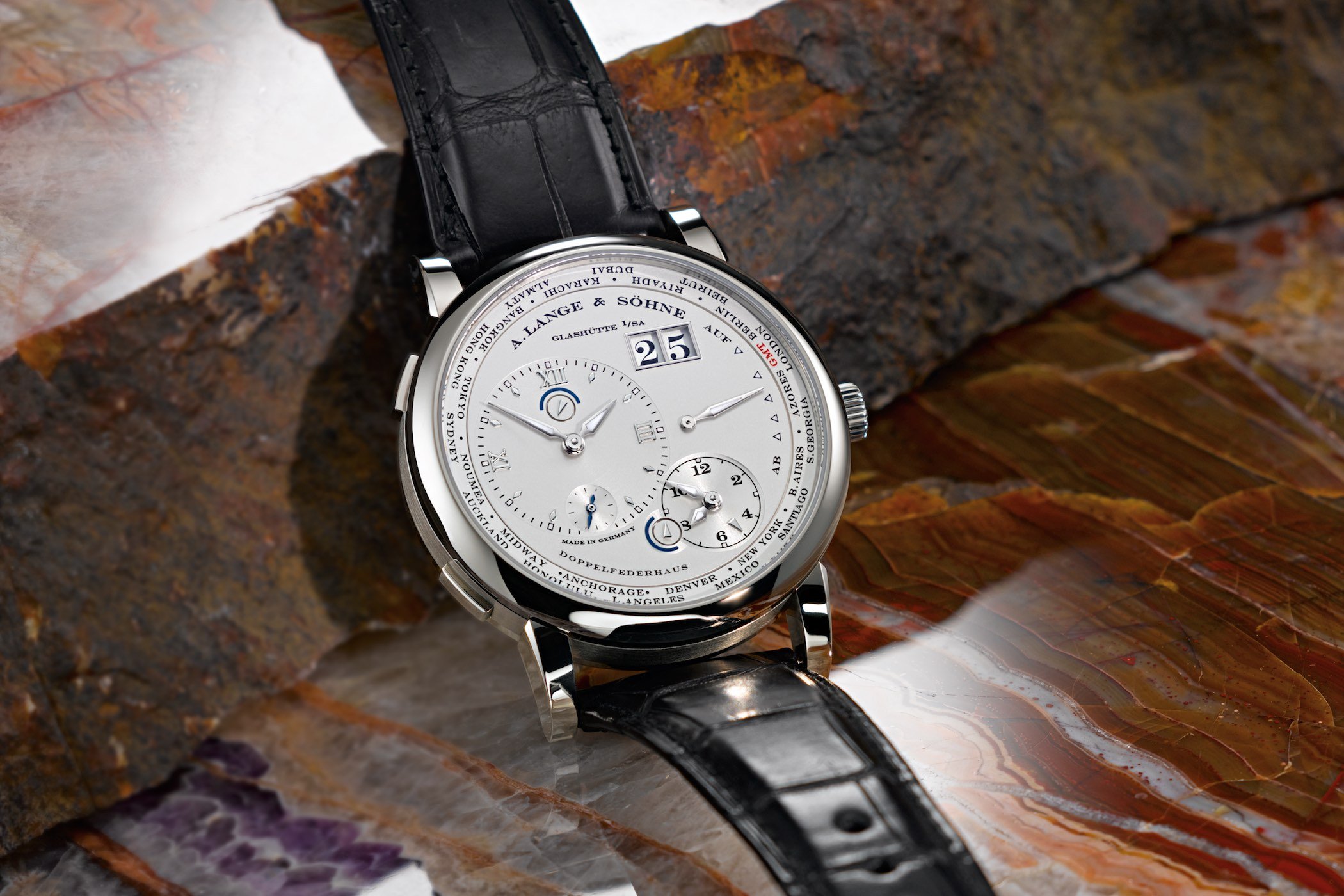 A lange sohne hot sale world time