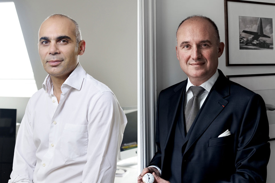Bruno Belamich and Carlos Rosillo, co-founders of Bell & Ross