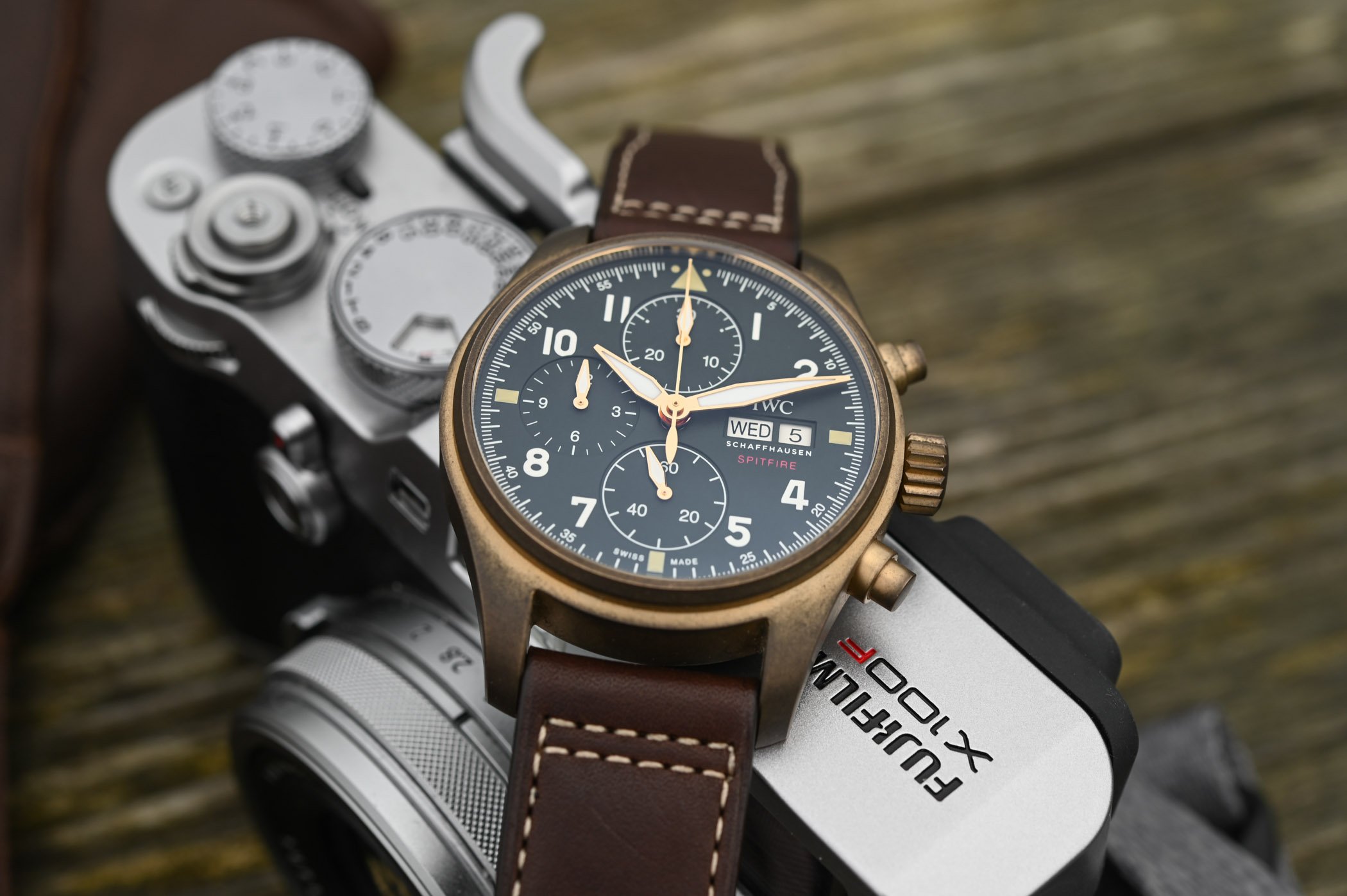 IWC Pilots Watch Chronograph Spitfire Bronze IW387902 - SIHH 2019