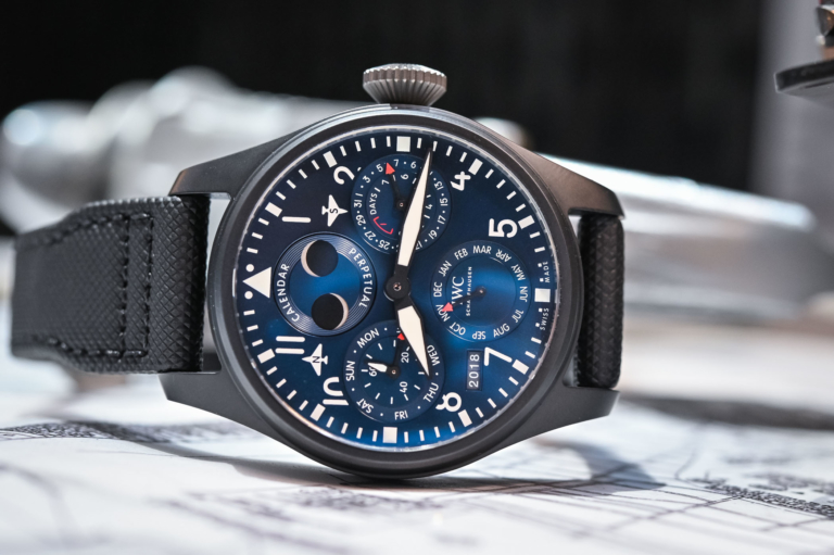 Hands-On - IWC Big Pilot's Watch Perpetual Calendar Edition Rodeo Drive ...