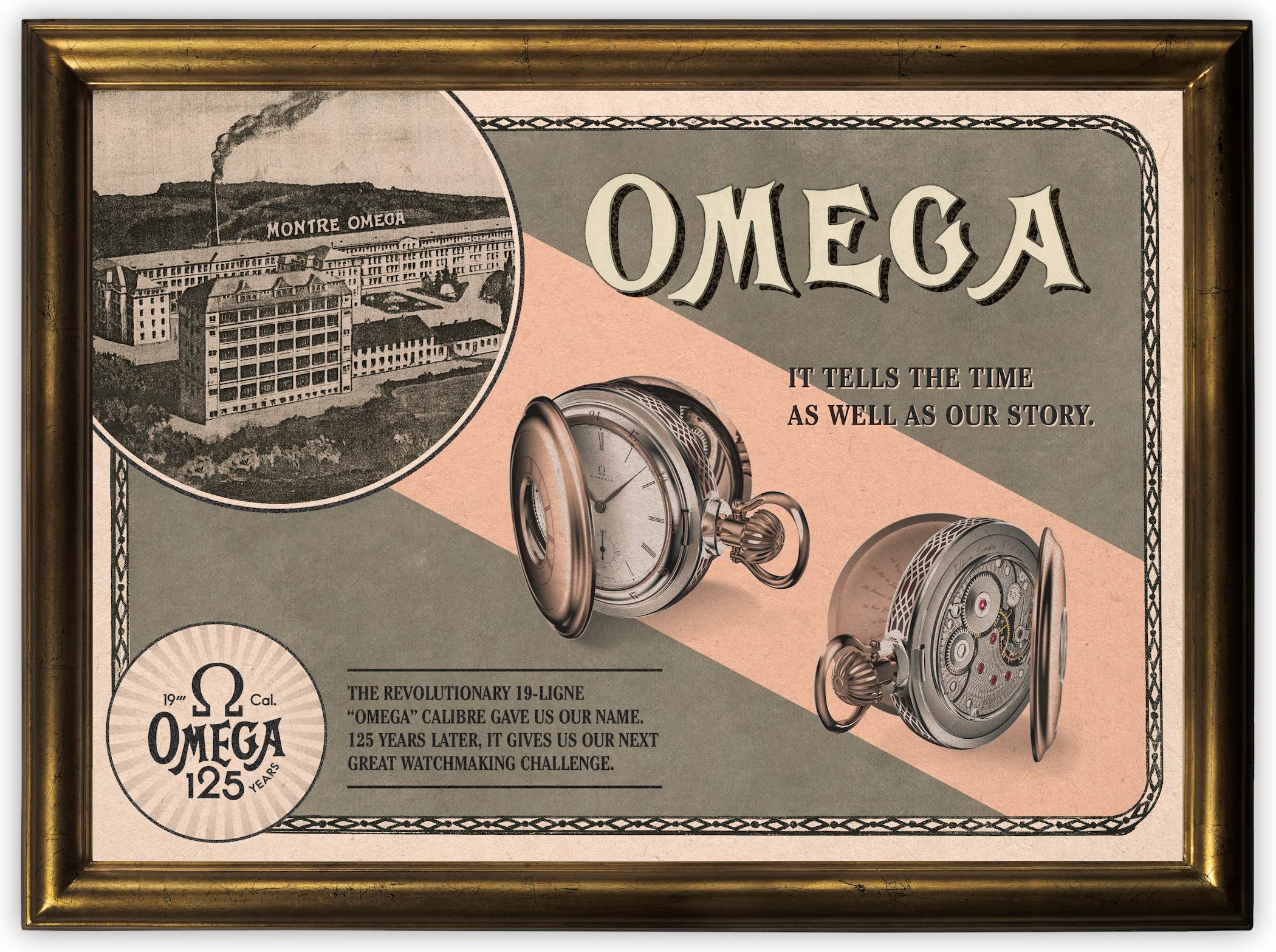 The Reborn Pocket Watch 19-ligne calibre Omega 125th anniversary - 1