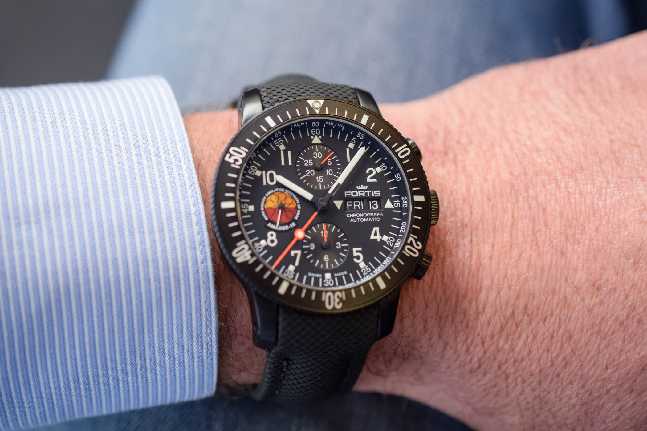 Fortis Official Cosmonauts Amadee-18 Chronograph