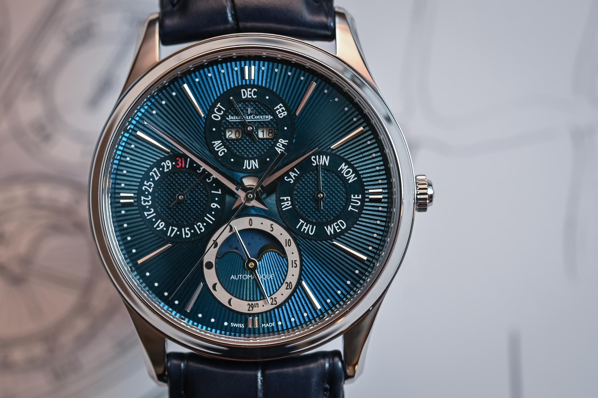 Jaeger-LeCoultre Master Ultra-Thin Perpetual Enamel 2019 Limited Edition Q13035E1