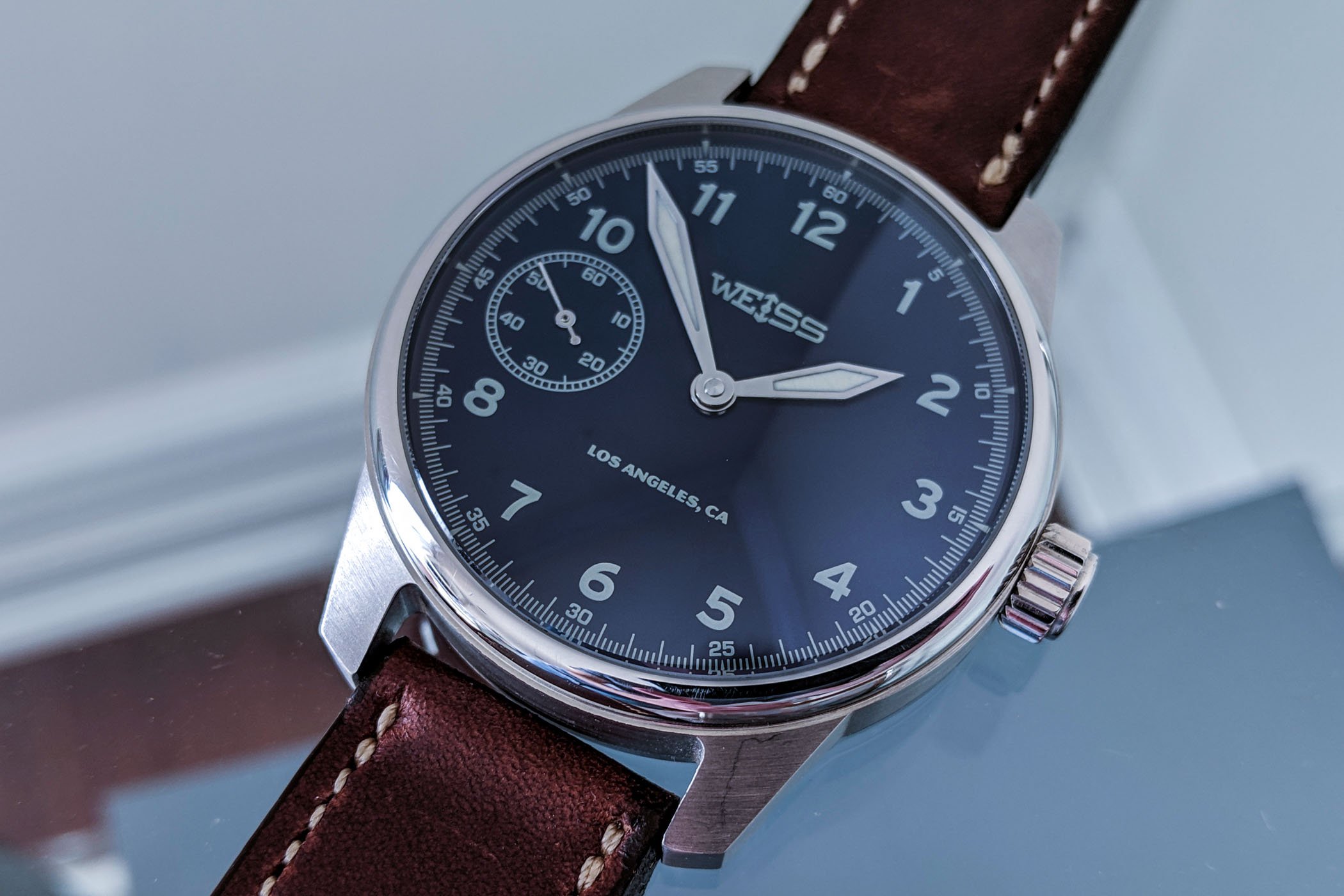 Weiss 42mm Limited American Issue Field Watch – American-Made Movement - 7