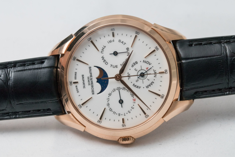 Hands-On - Baume & Mercier Clifton Baumatic Perpetual Calendar (Specs ...