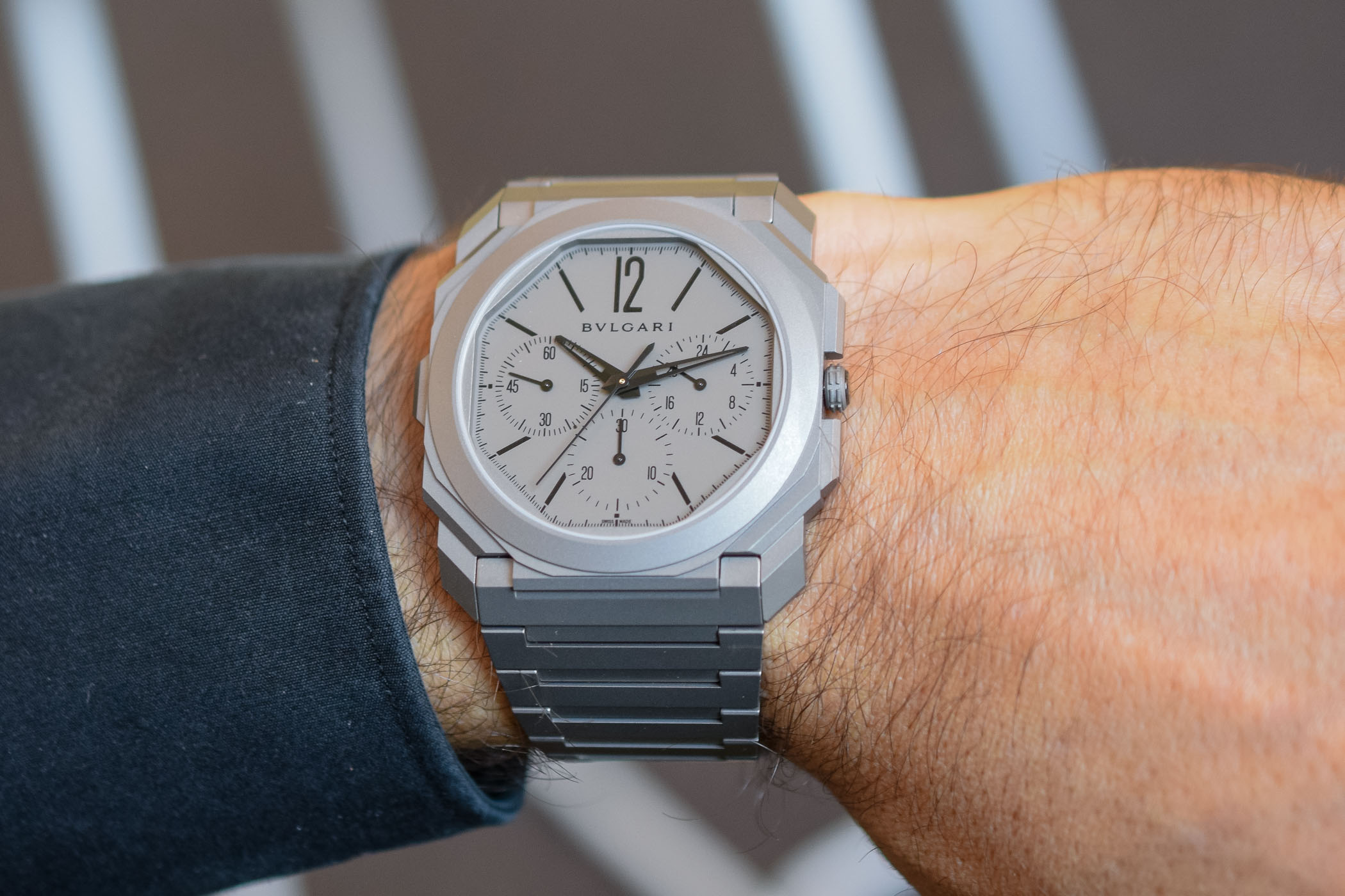 Bulgari Octo Finissimo Chronograph GMT Automatic - Worlds thinnest chronograph - Baselworld 2019