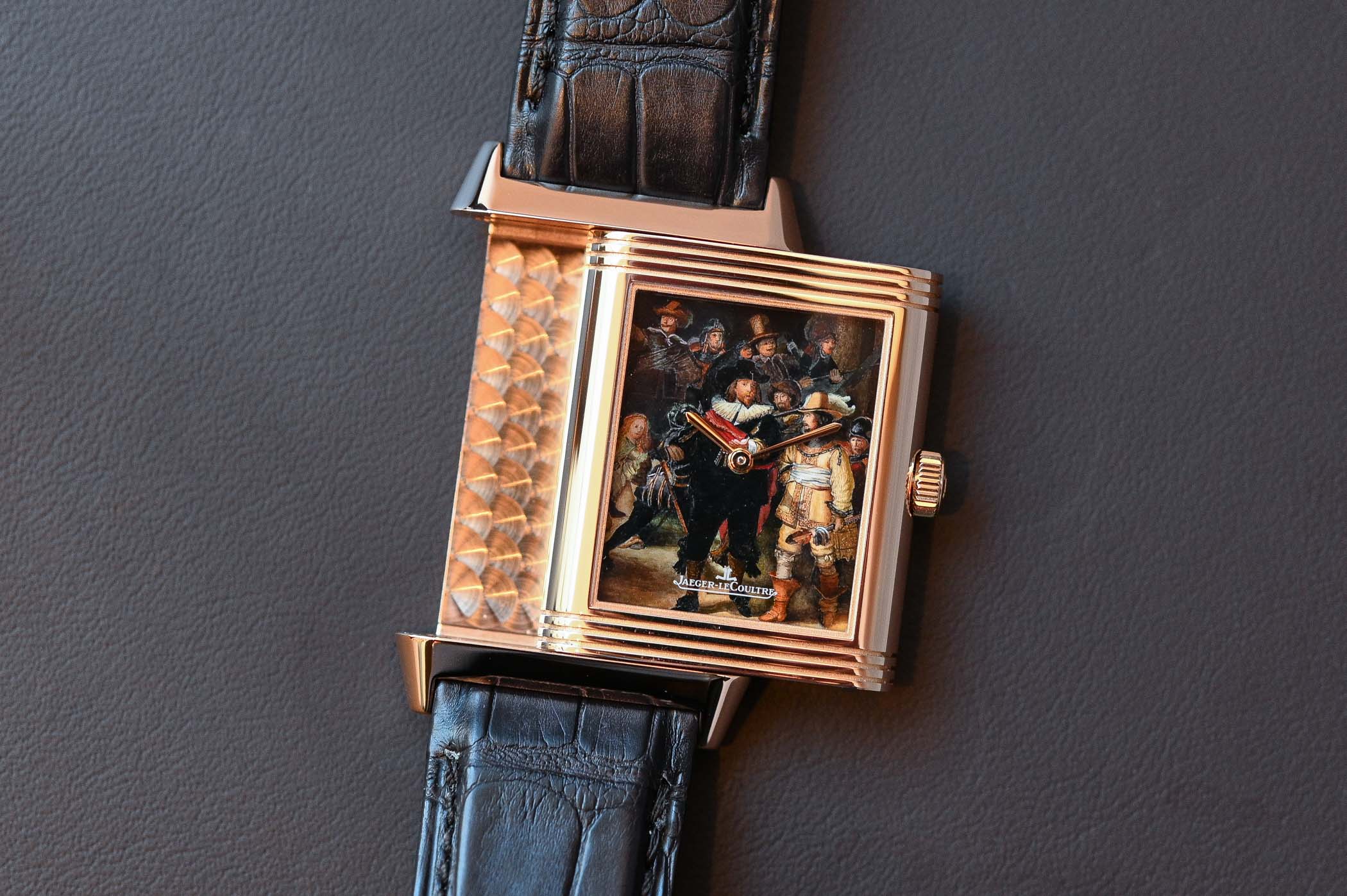 Hands On Jaeger LeCoultre Reverso Tribute to Rembrandt with