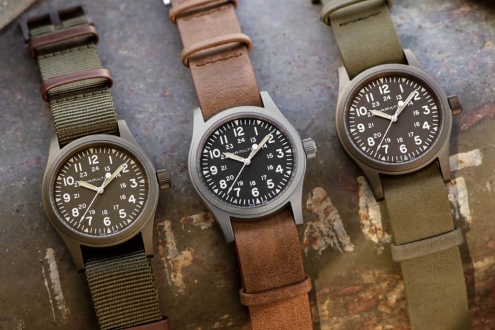 Hamilton Khaki Field Mechanical 38mm Black PVD // Review, price