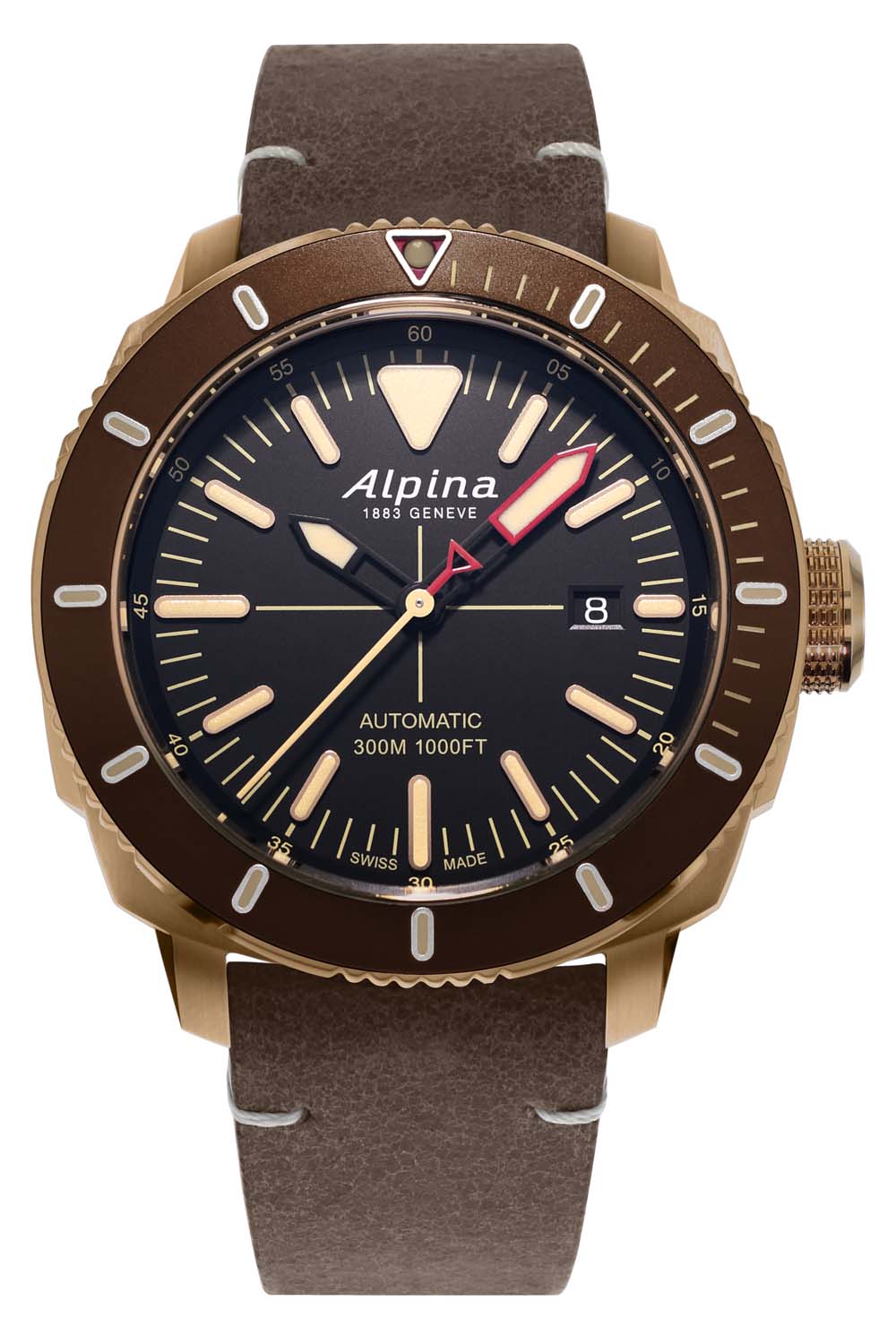 Alpina Watches Seastrong Diver 300 Automatic PVD bronze AL-525LBBR4V4